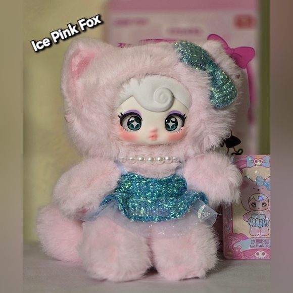 NWT HiToy Sunycoco Sweet Rebel Series - Ice Pink Fox - Picture 1 of 7